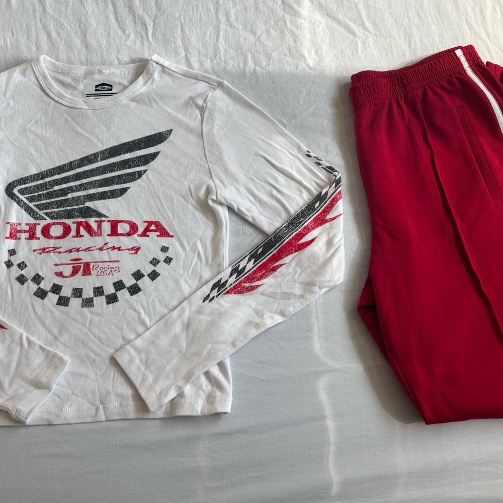 RSQ Women’s Racing Jump Set - White and Red